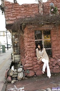 Lustful Asian Gal Gets Piercing In Her Tits And Bares Hairy Pussy Off