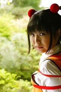 Asian Minx In Pigtails And Outfit Displays Her Hairy Cunt And Her Lovely Toys