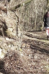 Amanda Hill Squats To Pee In The Suburb